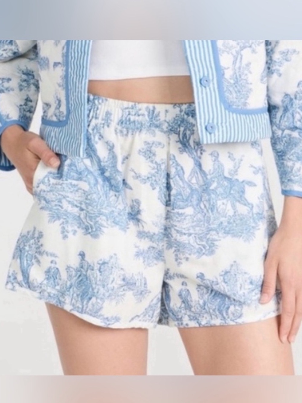 Clare V St. Martin shorts